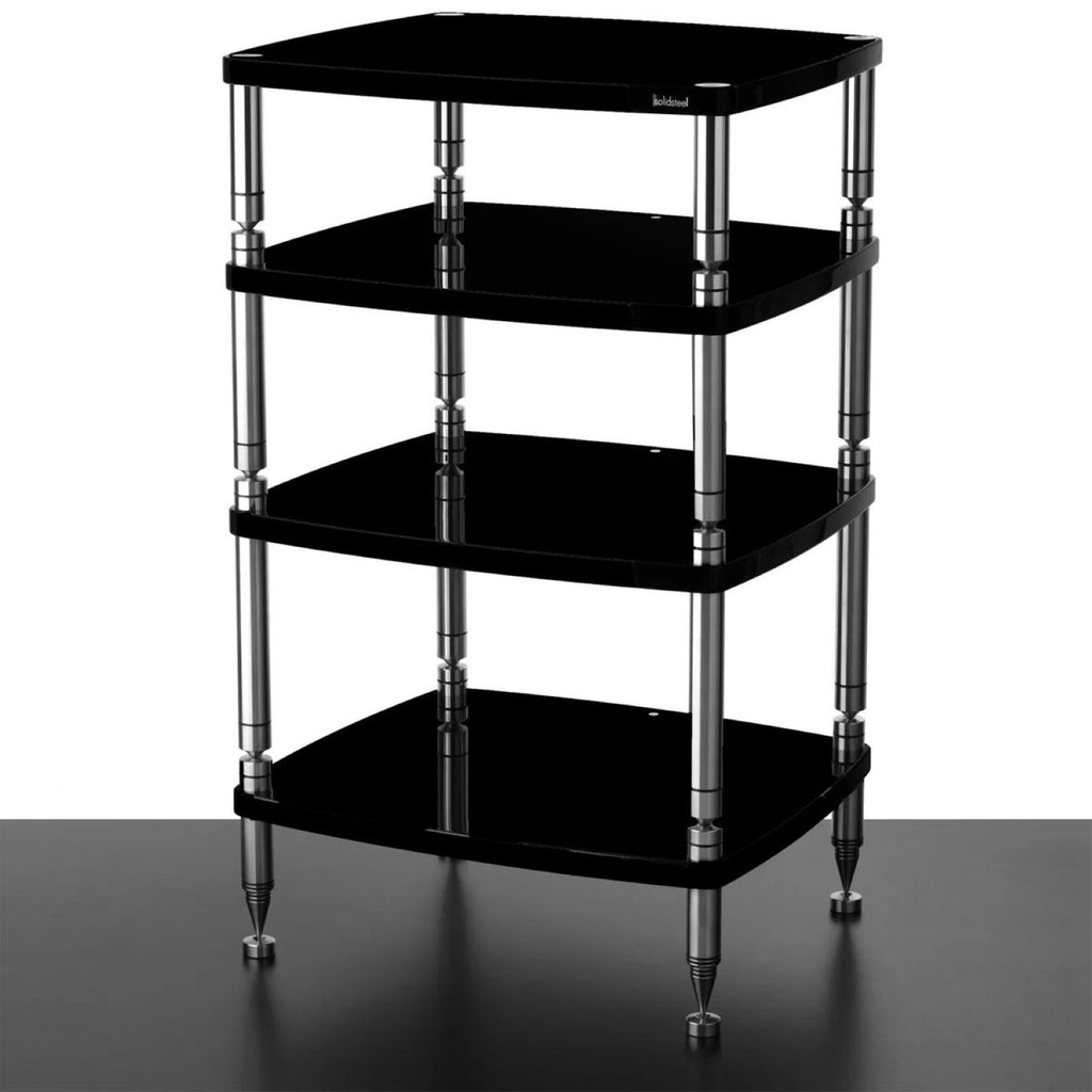 SolidSteel HF-4 Hyperspike Colossus 4 Shelf Rack – Miranda Hi-Fi