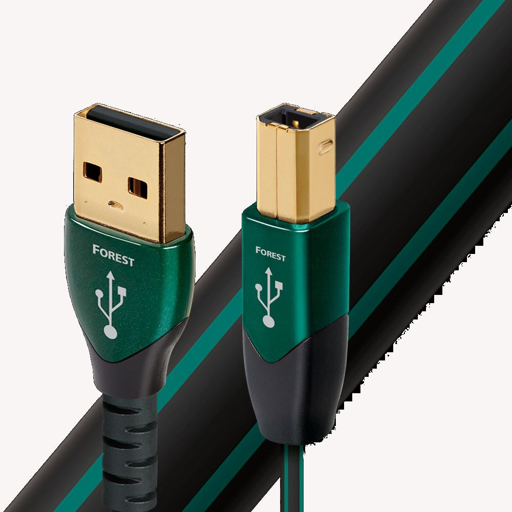 AudioQuest Forest USB B to Type C - 0.75m USB-B to USB-C Cable